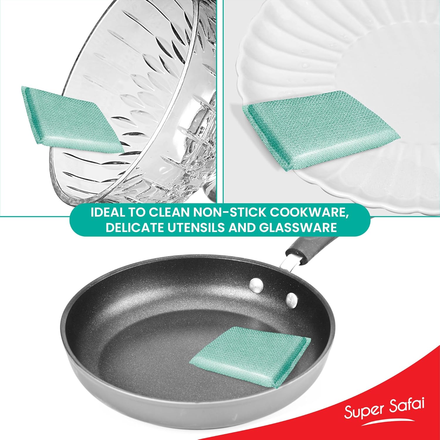 Non Stick Utensil Scrubber (Spotzero by Milton)