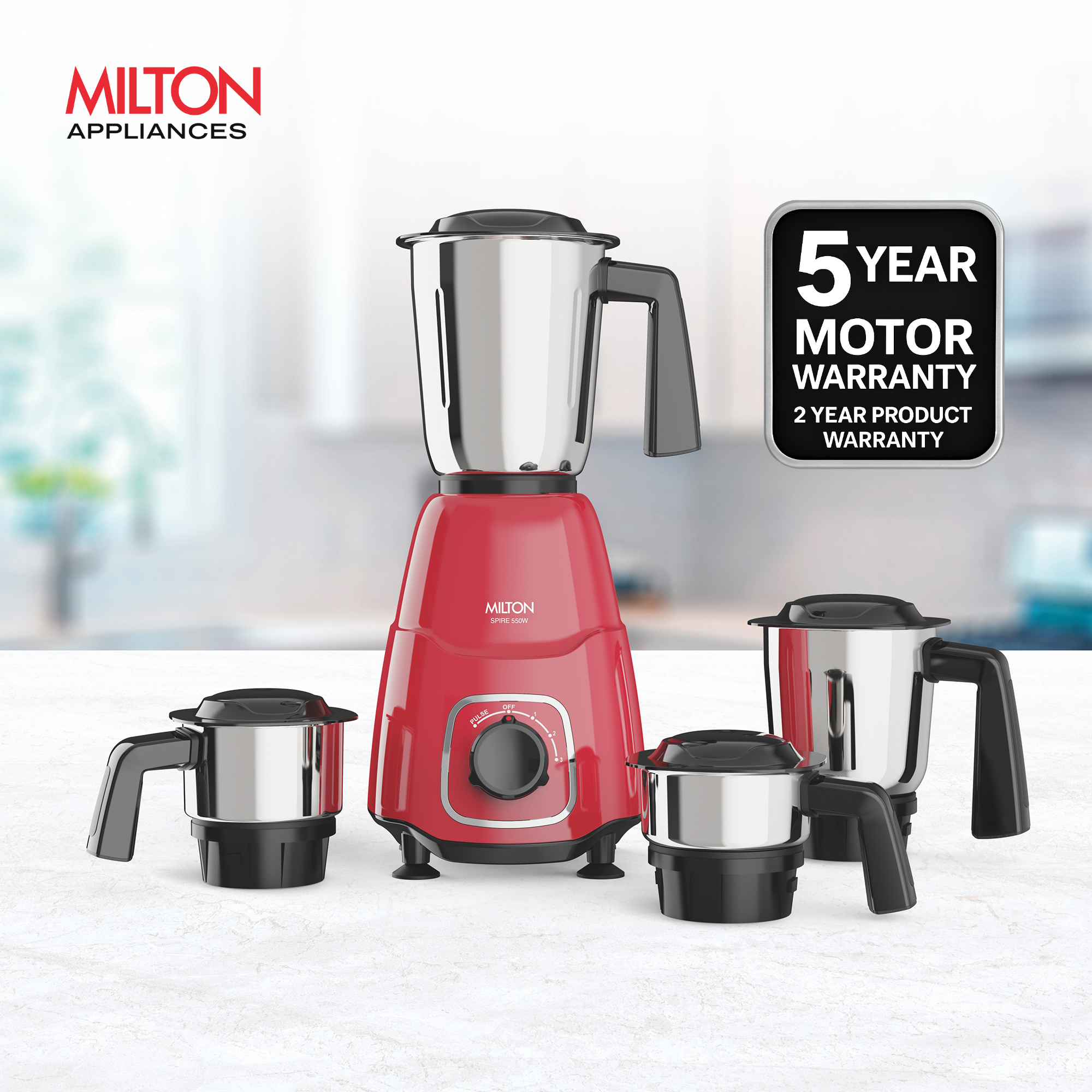 Spire Mixer Grinder (Milton)