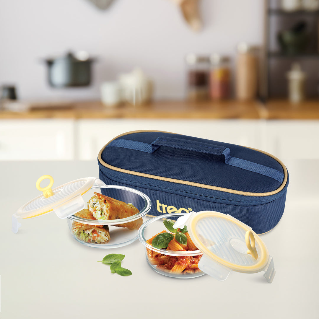 All Fresh Rd Tiffin 2Pcs -(Horizontal) (Treo by Milton)