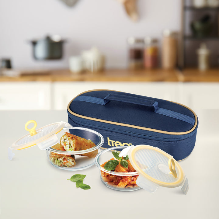 All Fresh Rd Tiffin 2Pcs -(Horizontal) (Treo by Milton)