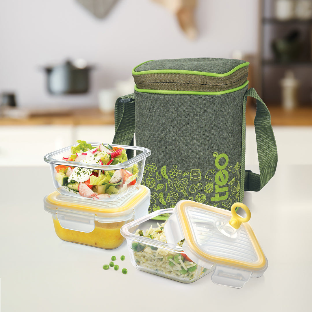 All Fresh Square Tiffin  (Treo by Milton)