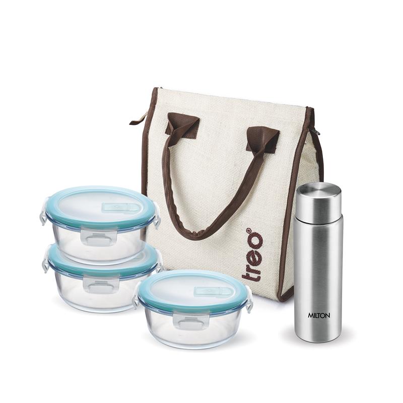 All Terrain Borosilicate Tiffin Set (Treo By Milton)
