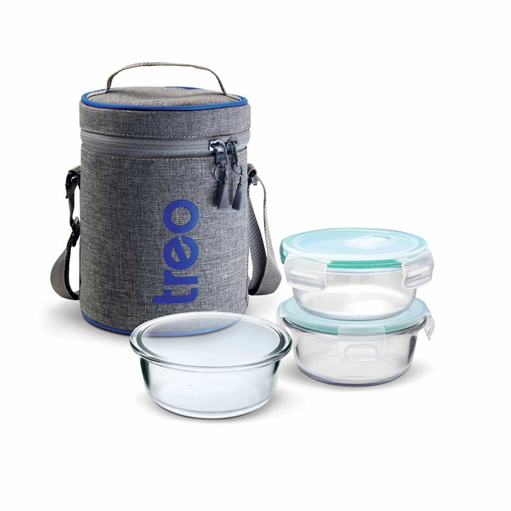 All Fresh Borosilicate Glass Tiffin by Treo
