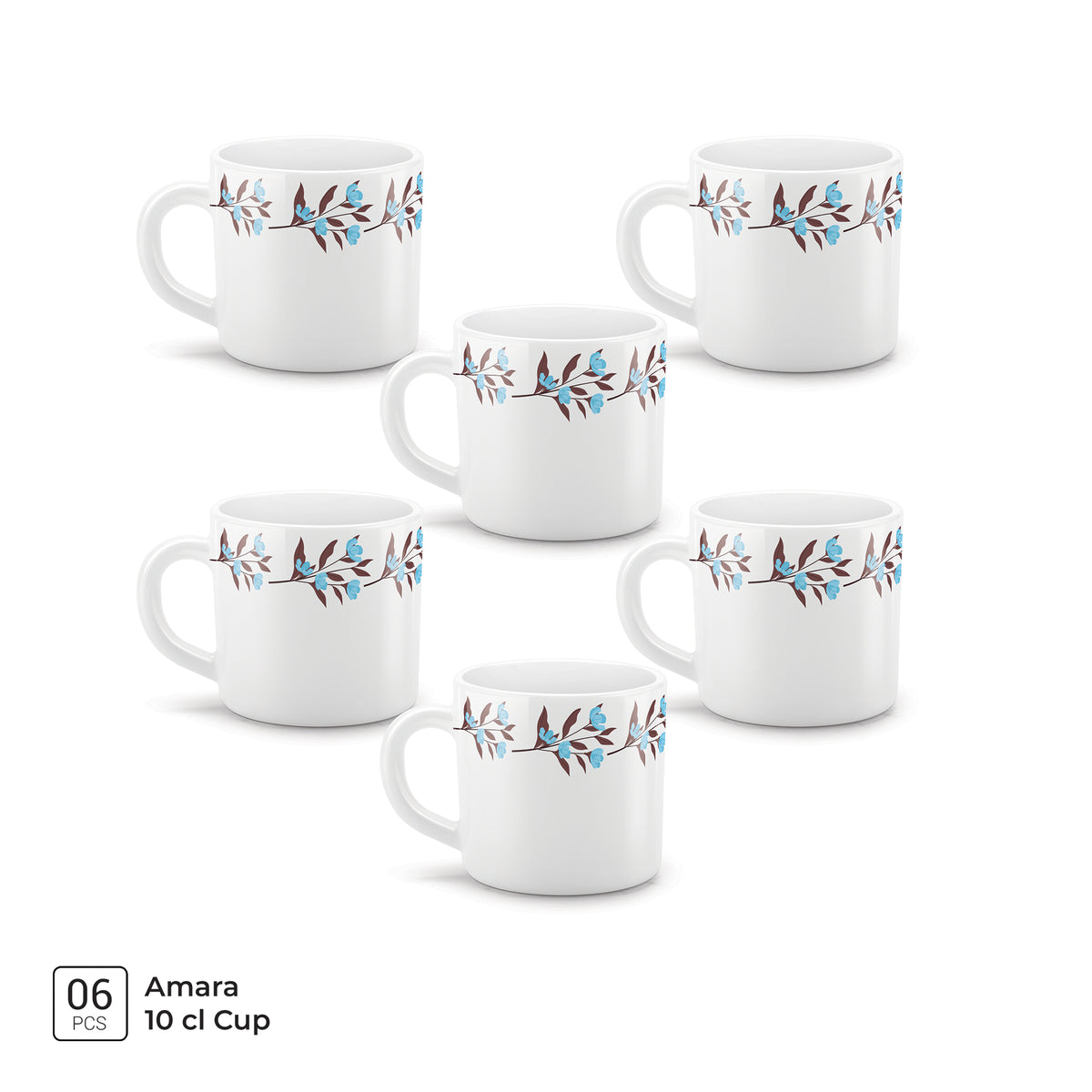 AMARA Cup Set - LAVELLE (Treo by Milton) - 6 Pcs / 100 ml