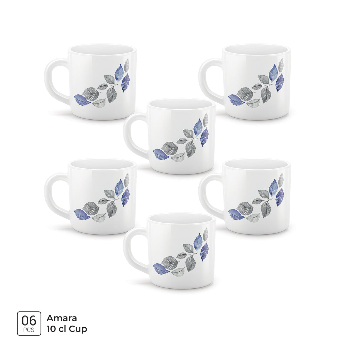 AMARA Cup Set - LUNIS (Treo by Milton) - 6 Pcs / 100 ml
