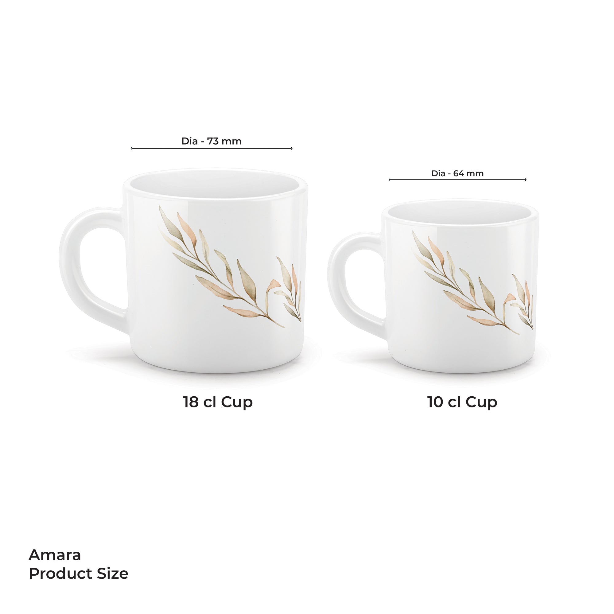 AMARA Cup Set - SELENE (Treo by Milton)