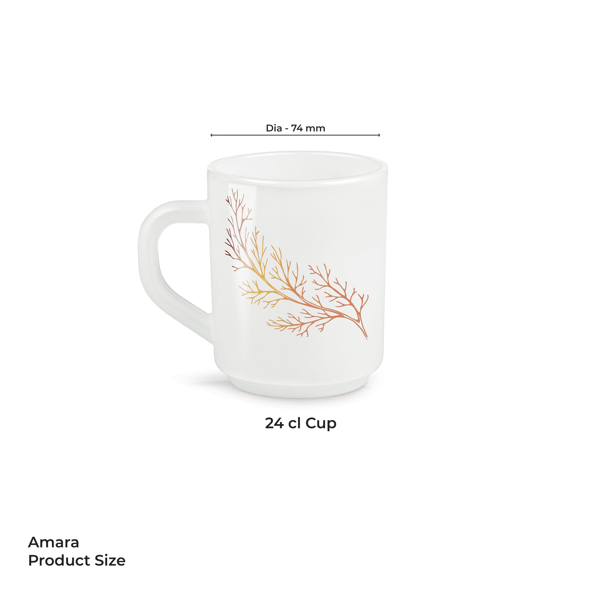 AMARA Cup Set - SILVIA (Treo by Milton)