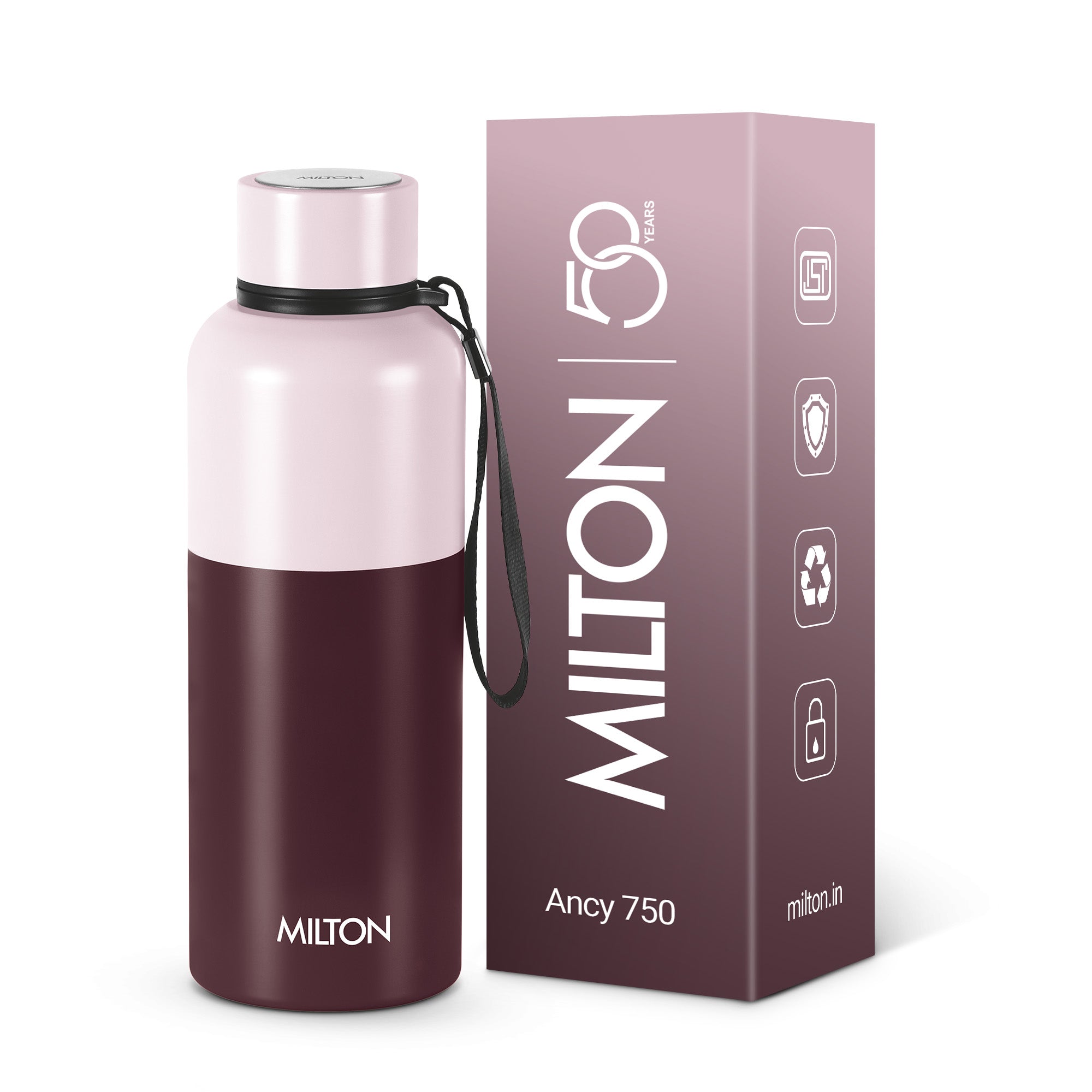 Ancy Thermosteel Water Bottle (Milton)