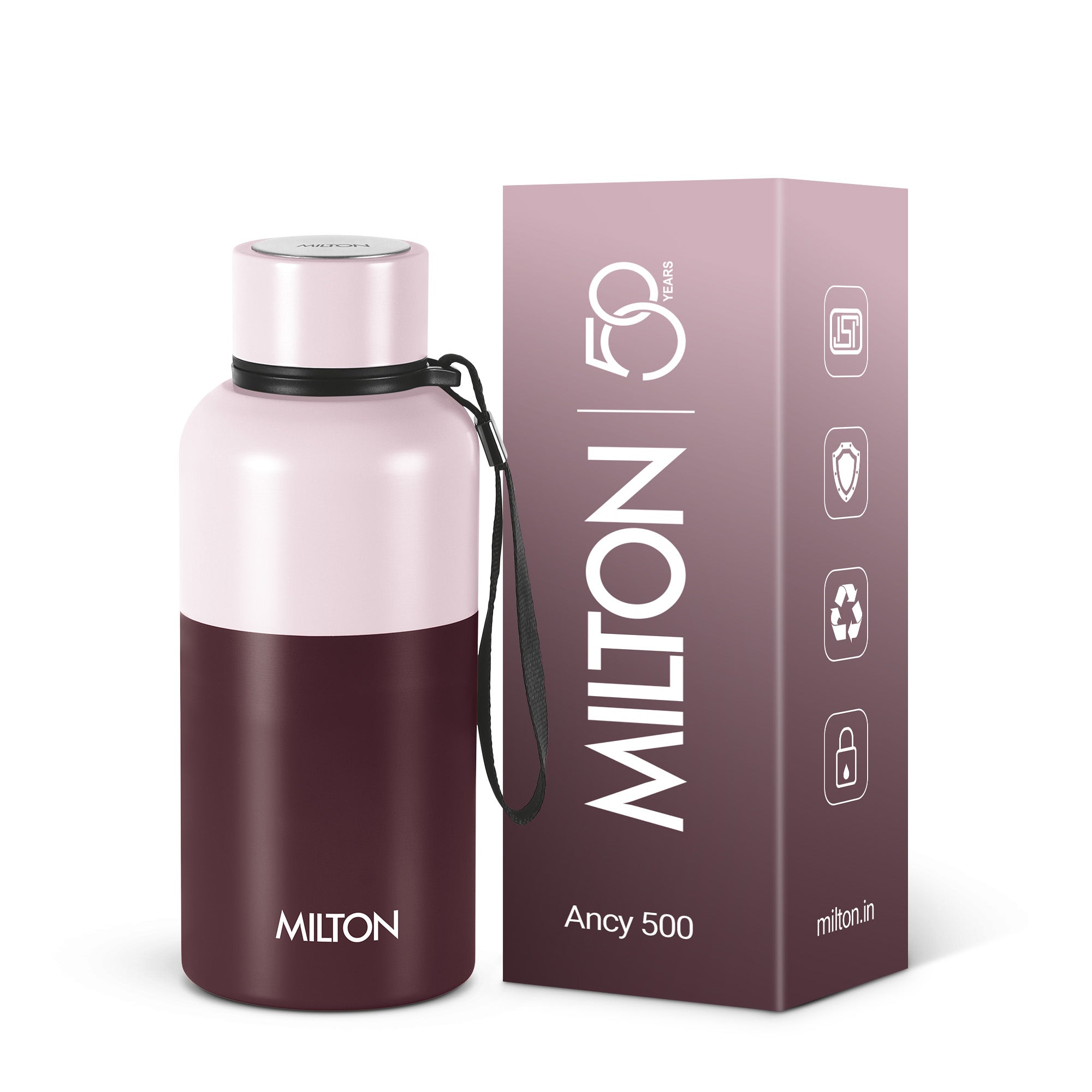 Ancy Thermosteel Water Bottle (Milton)
