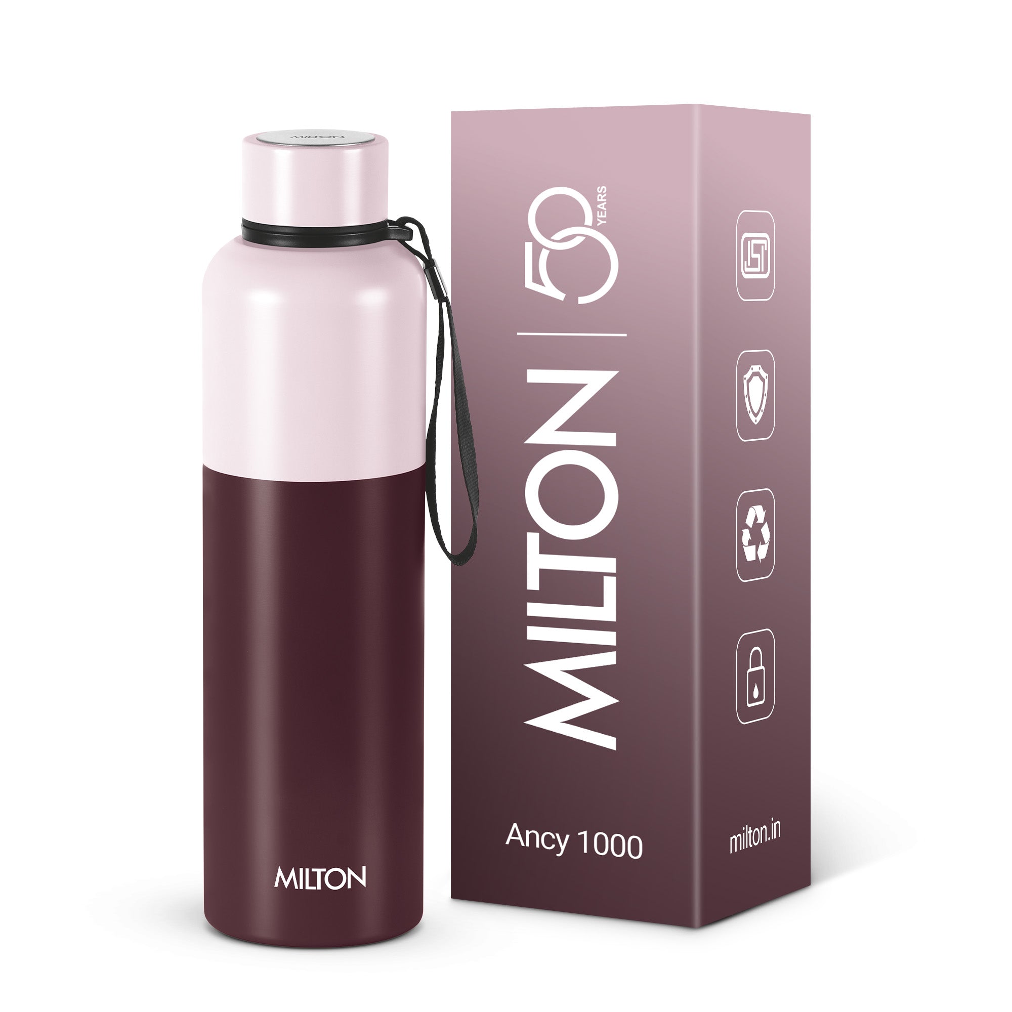 Ancy Thermosteel Water Bottle (Milton)