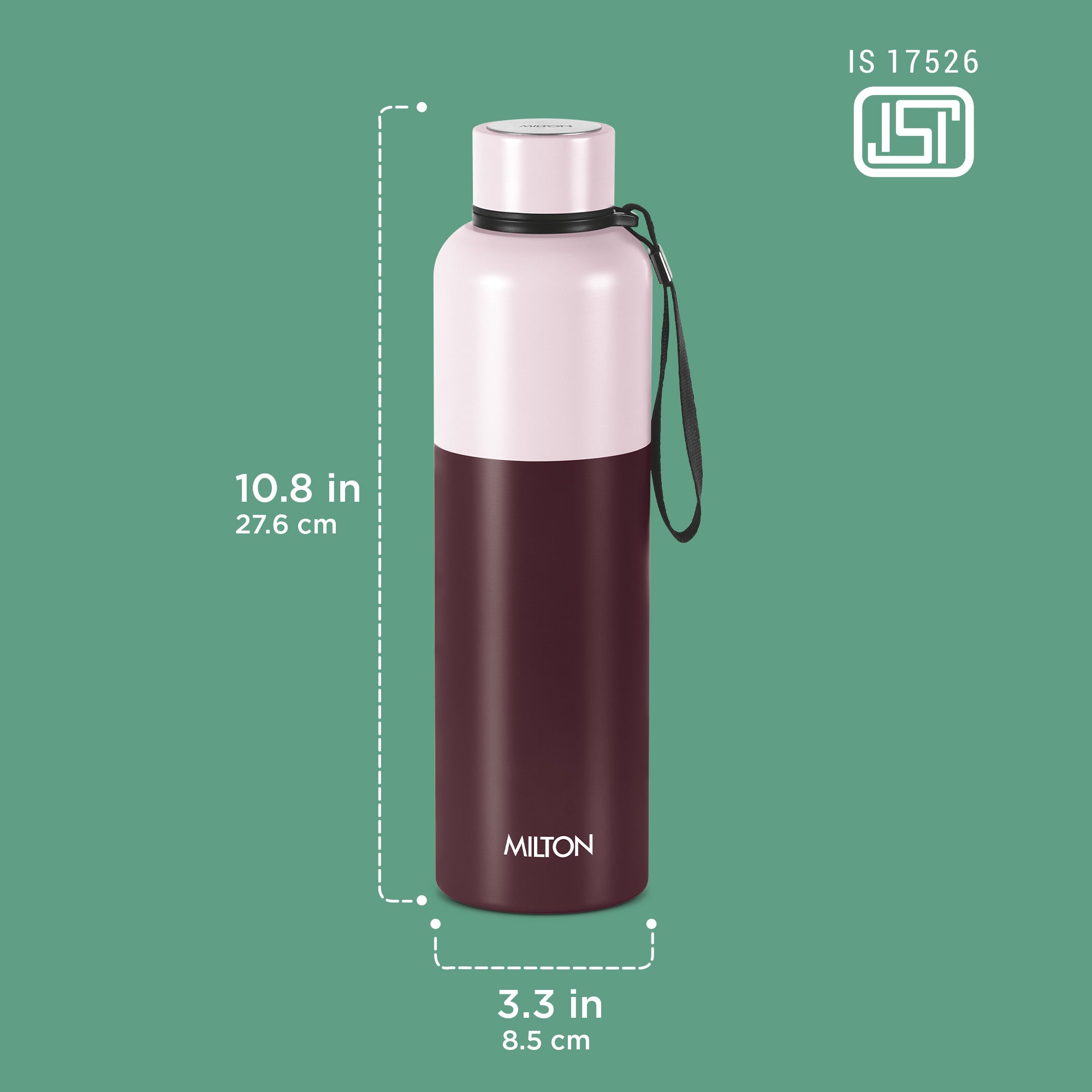Ancy Thermosteel Water Bottle (Milton)