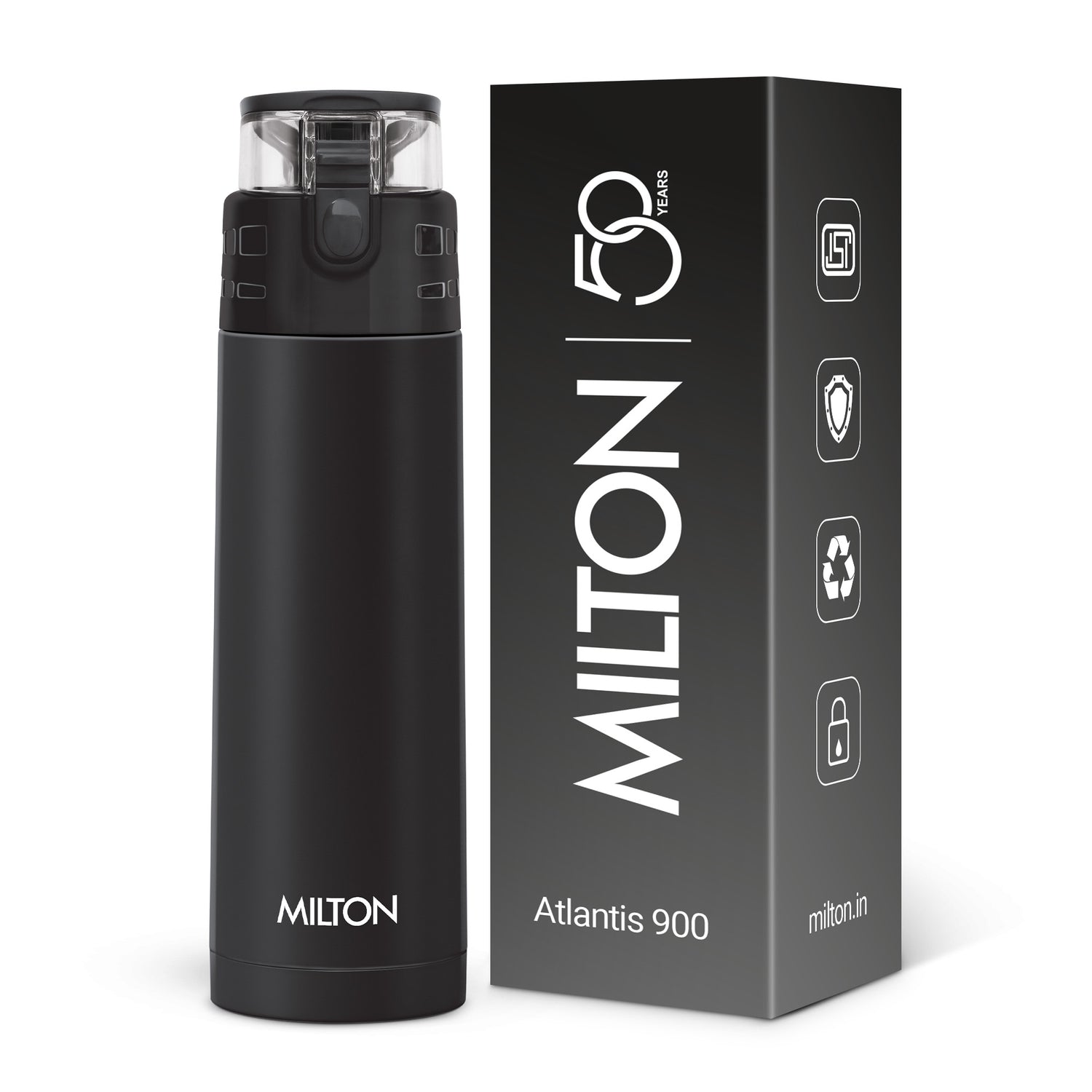 Personalized Atlantis Thermosteel Water Bottle (Milton)