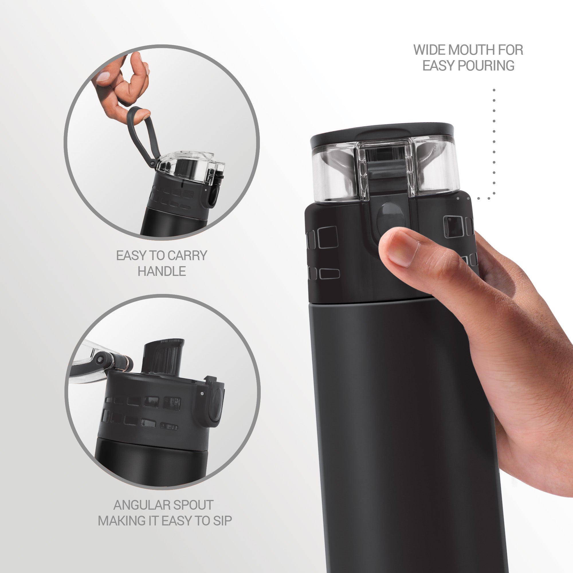 Atlantis Thermosteel Water Bottle (Milton)