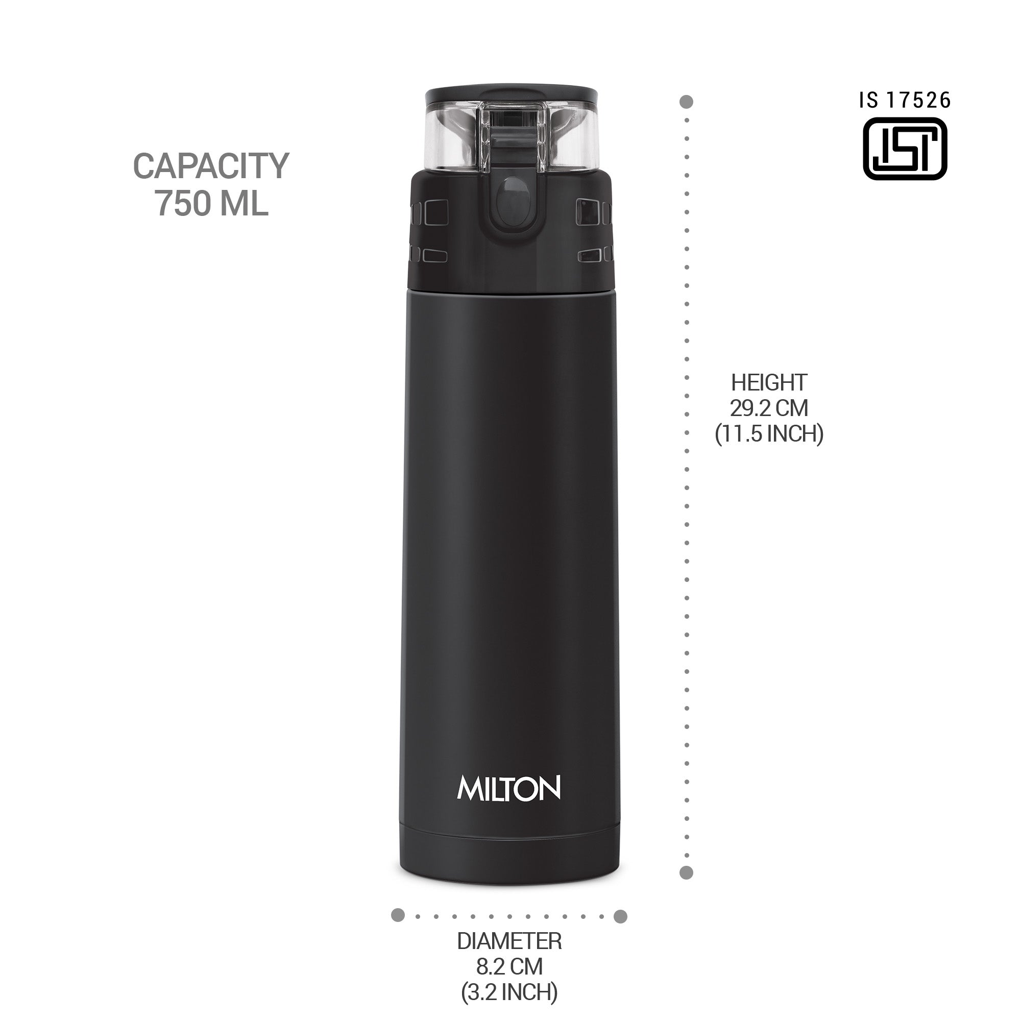 Atlantis Thermosteel Water Bottle (Milton)