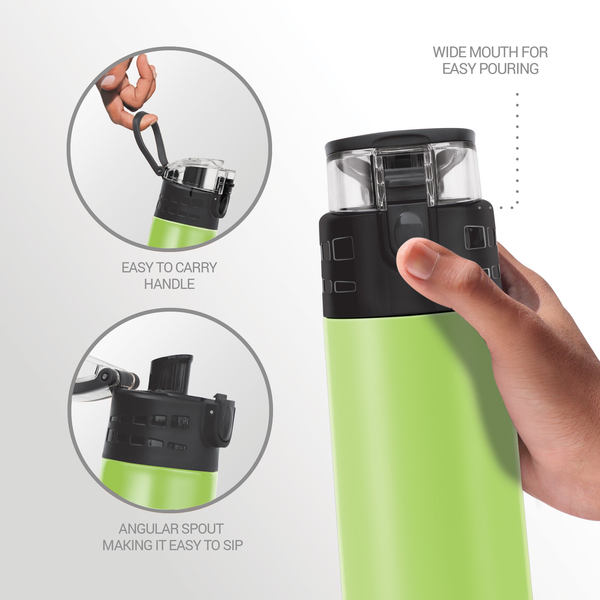 Atlantis Thermosteel Water Bottle (Milton)