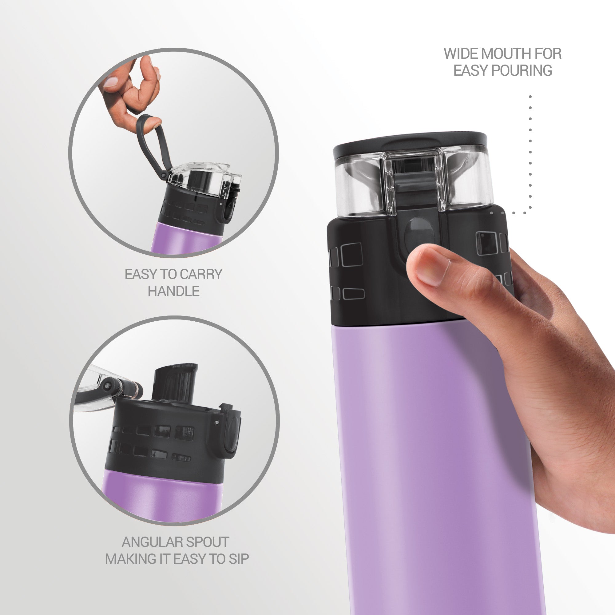 Atlantis Thermosteel Water Bottle (Milton)