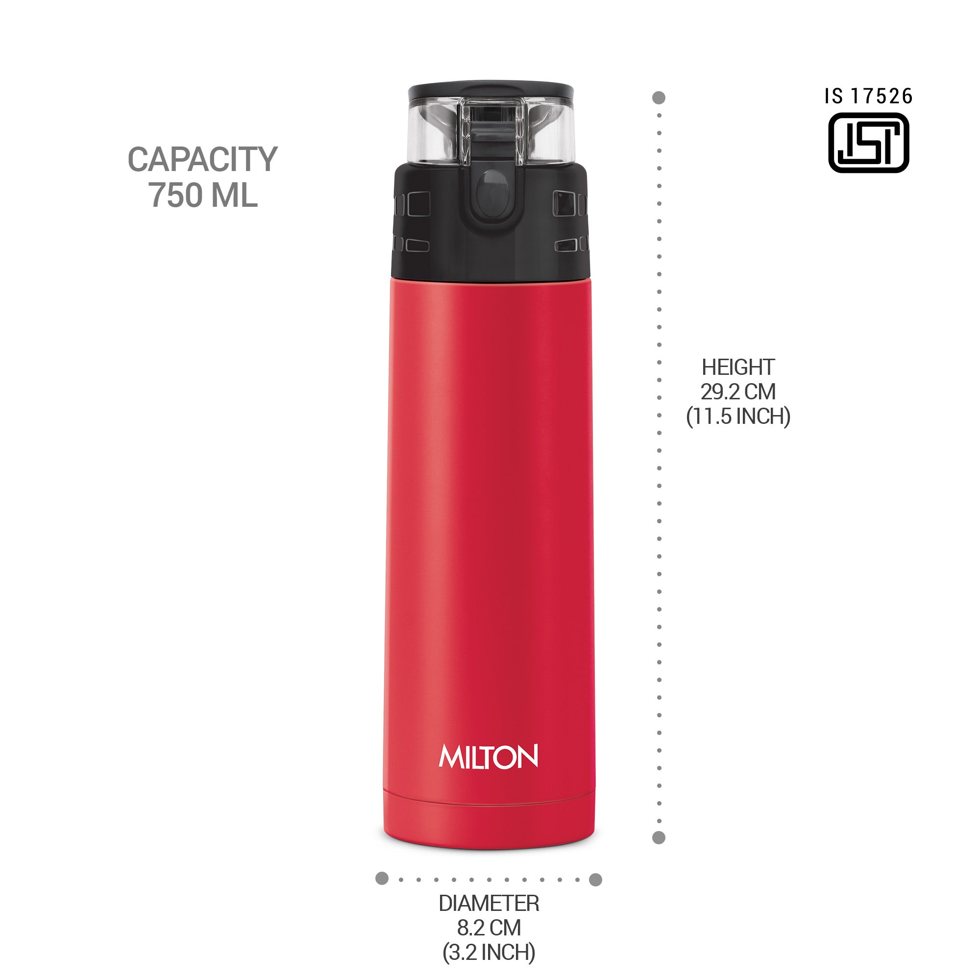 Atlantis Thermosteel Water Bottle (Milton)