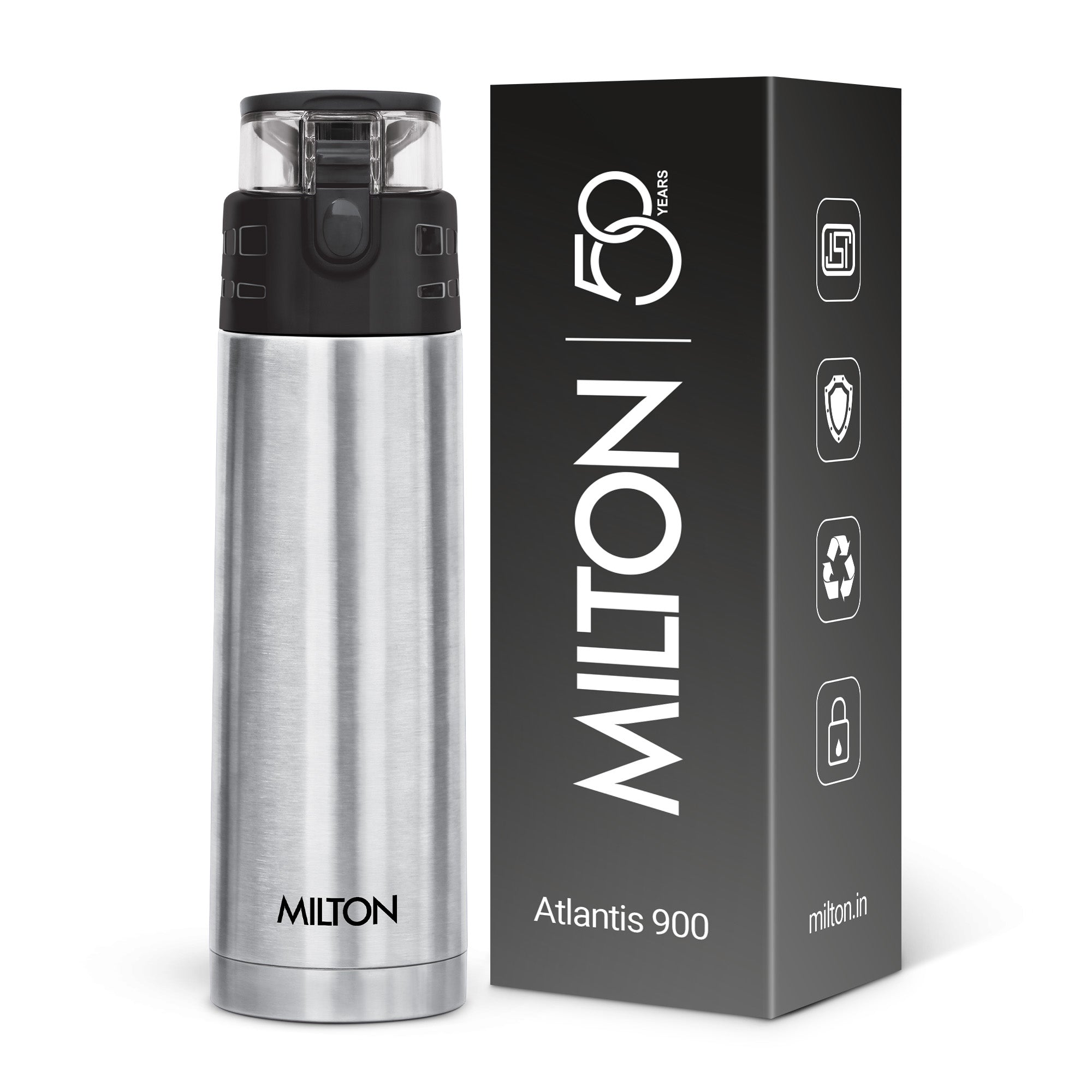 Atlantis Thermosteel Water Bottle (Milton)