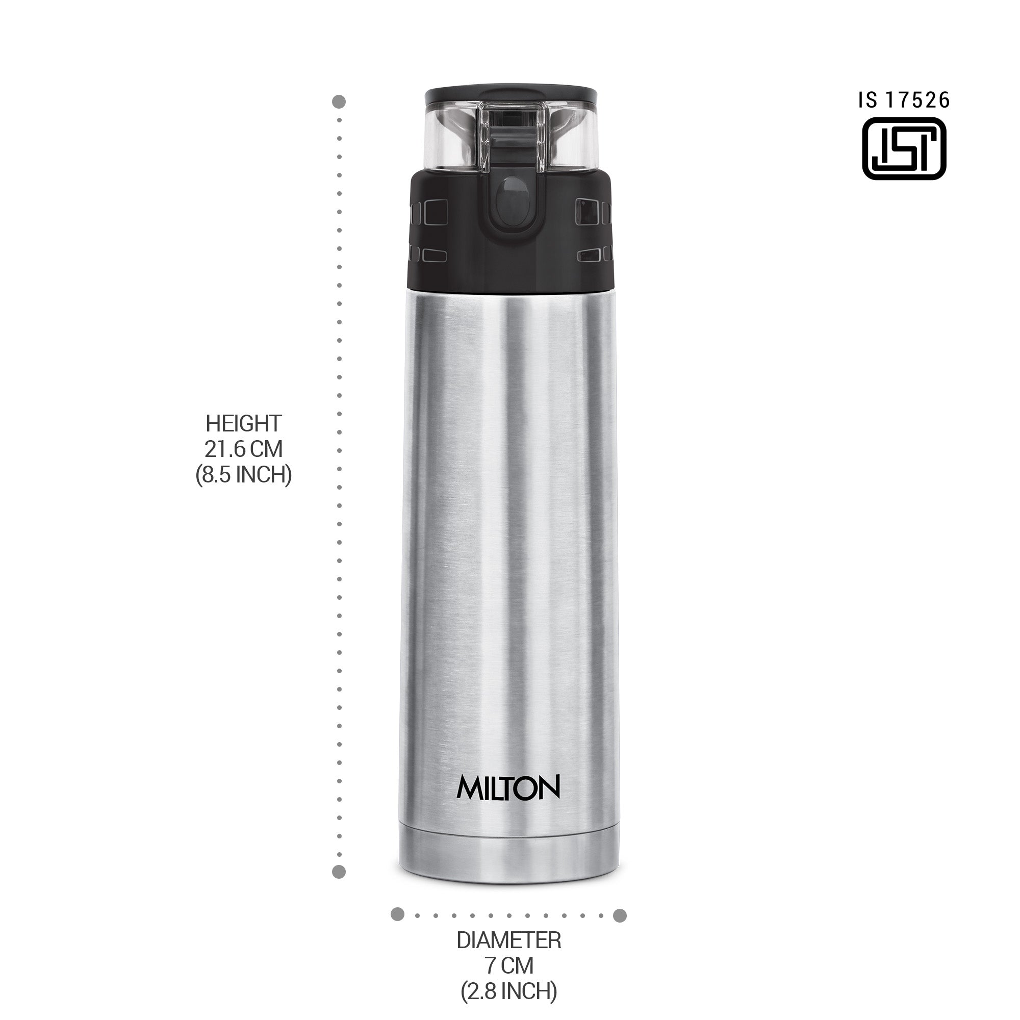 Atlantis Thermosteel Water Bottle (Milton)