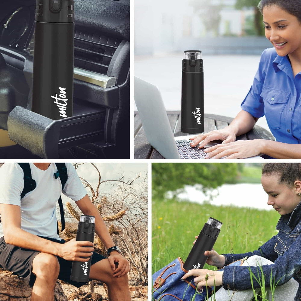 Buy Atlantis Thermosteel Water Bottle 400ML, 600ML, 900ML Online - Milton