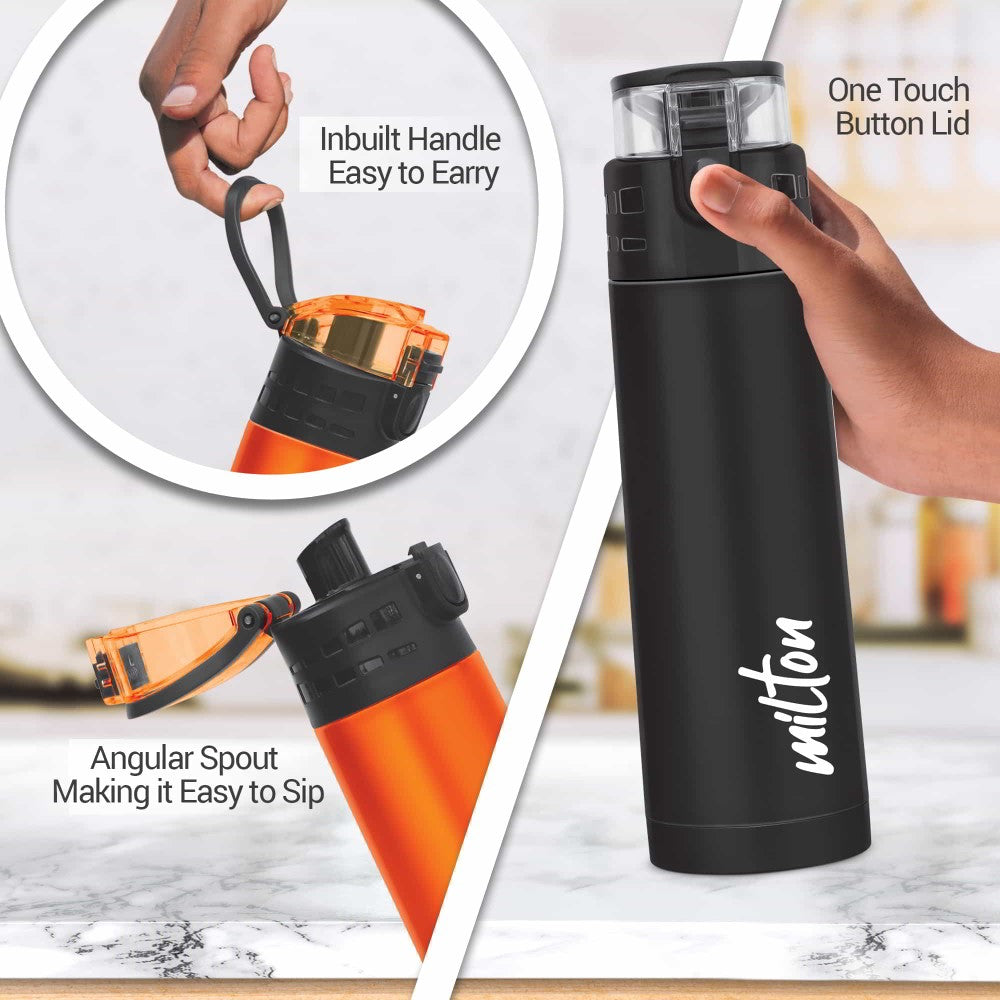 Buy Atlantis Thermosteel Water Bottle 400ML, 600ML, 900ML Online Milton