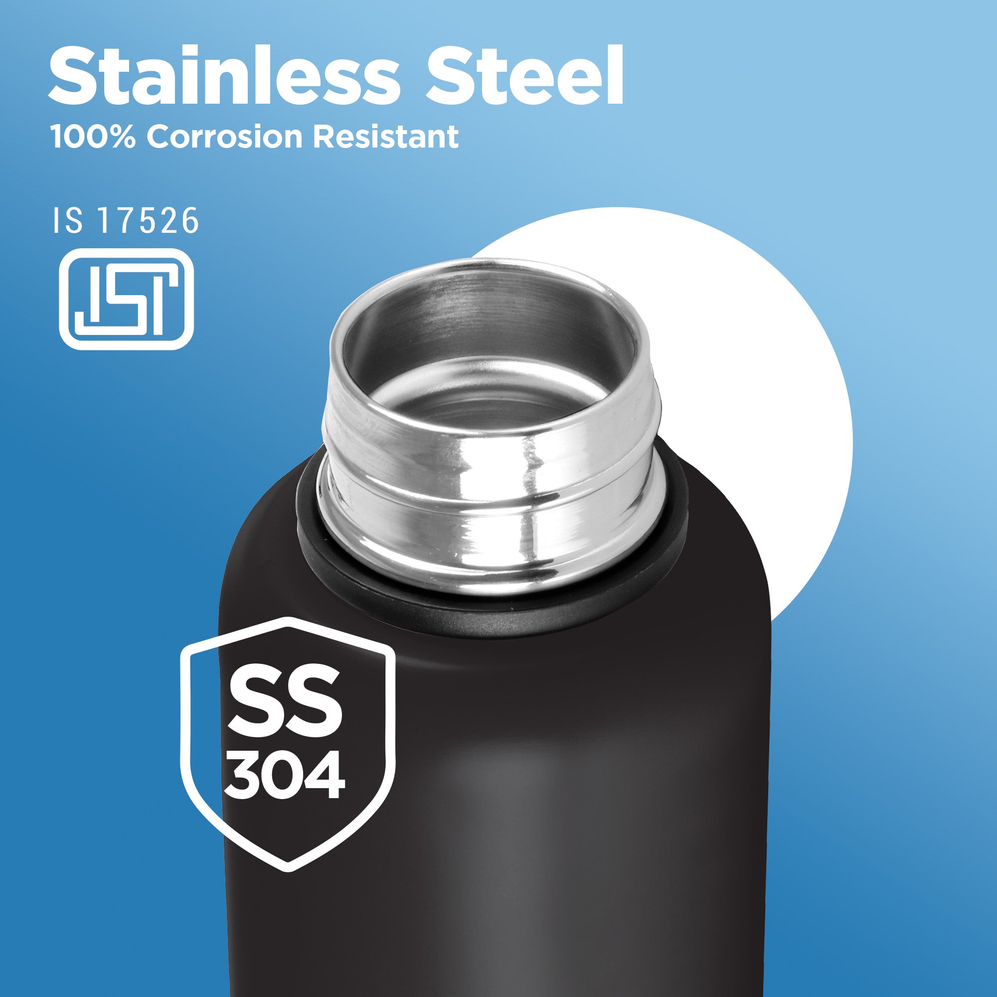Sports Aura UV Printing Thermosteel Bottle - Delhi Capitals (DC) - Milton