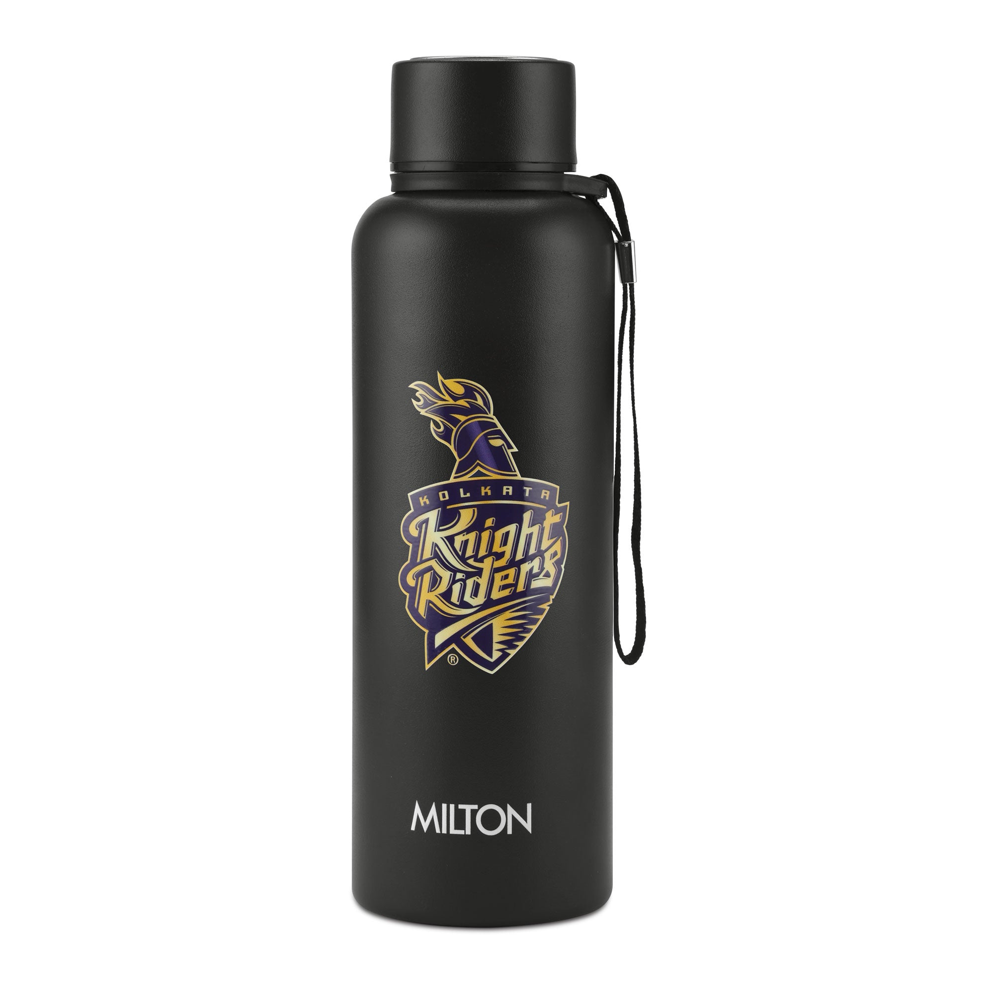 Sports Aura UV Printing Thermosteel Bottle - Kolkata Knight Riders (KKR) - Milton