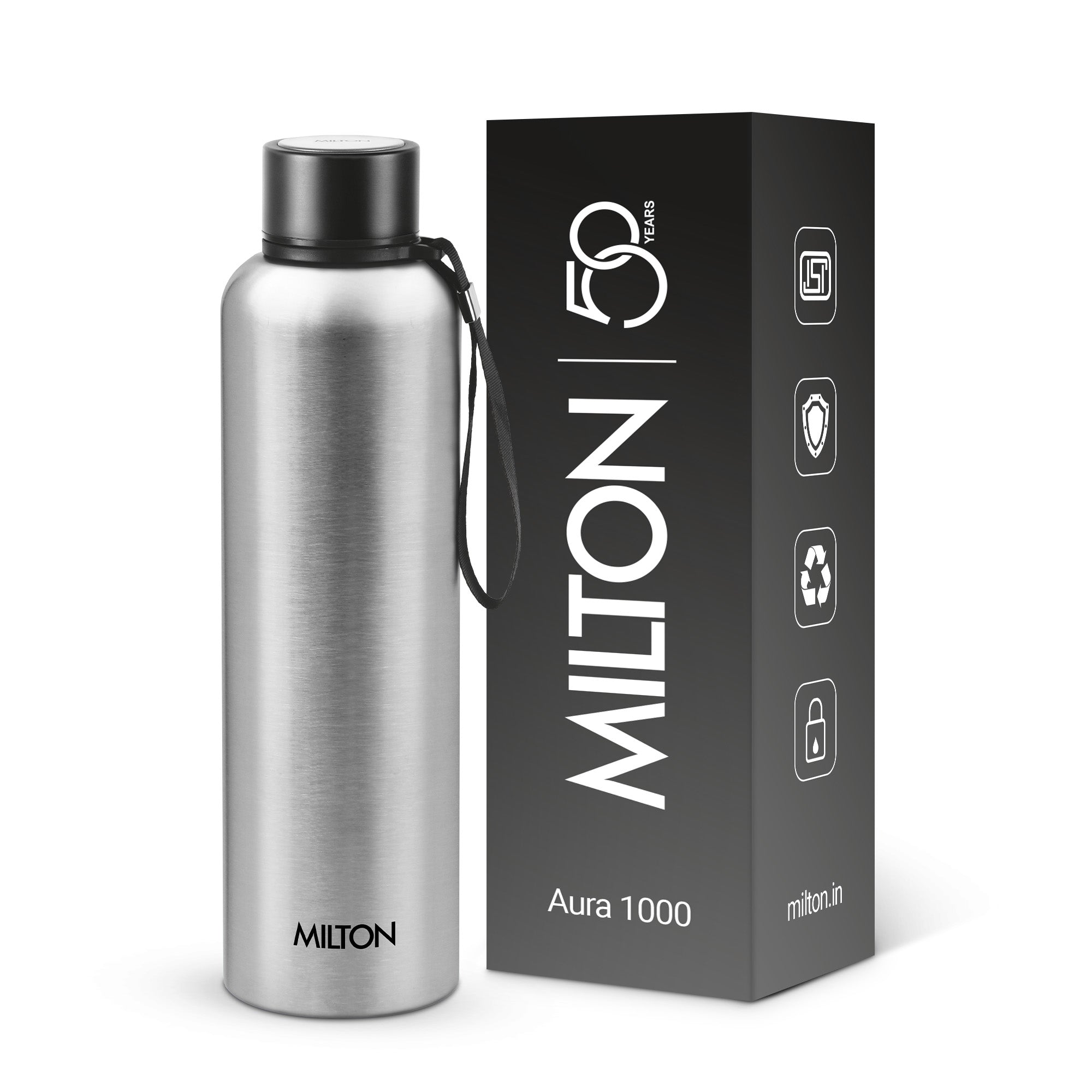 Personalized Aura Thermosteel Bottle (Milton)