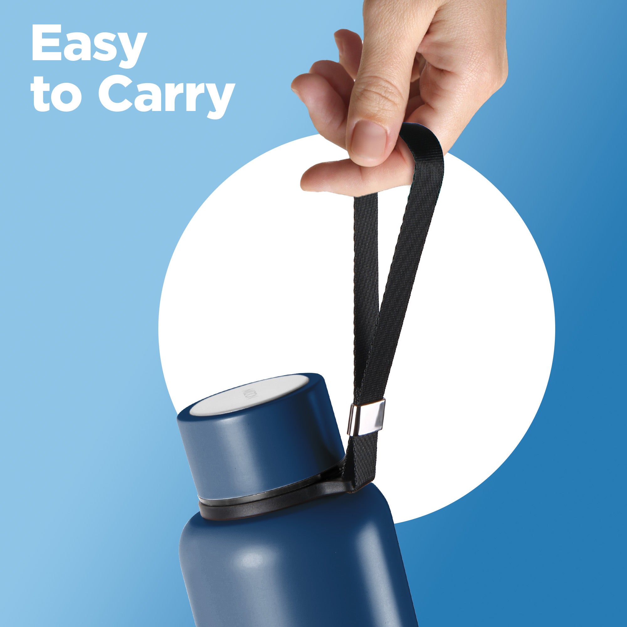 Sports Aura UV Printing Thermosteel Bottle - Delhi Capitals (DC) - Milton