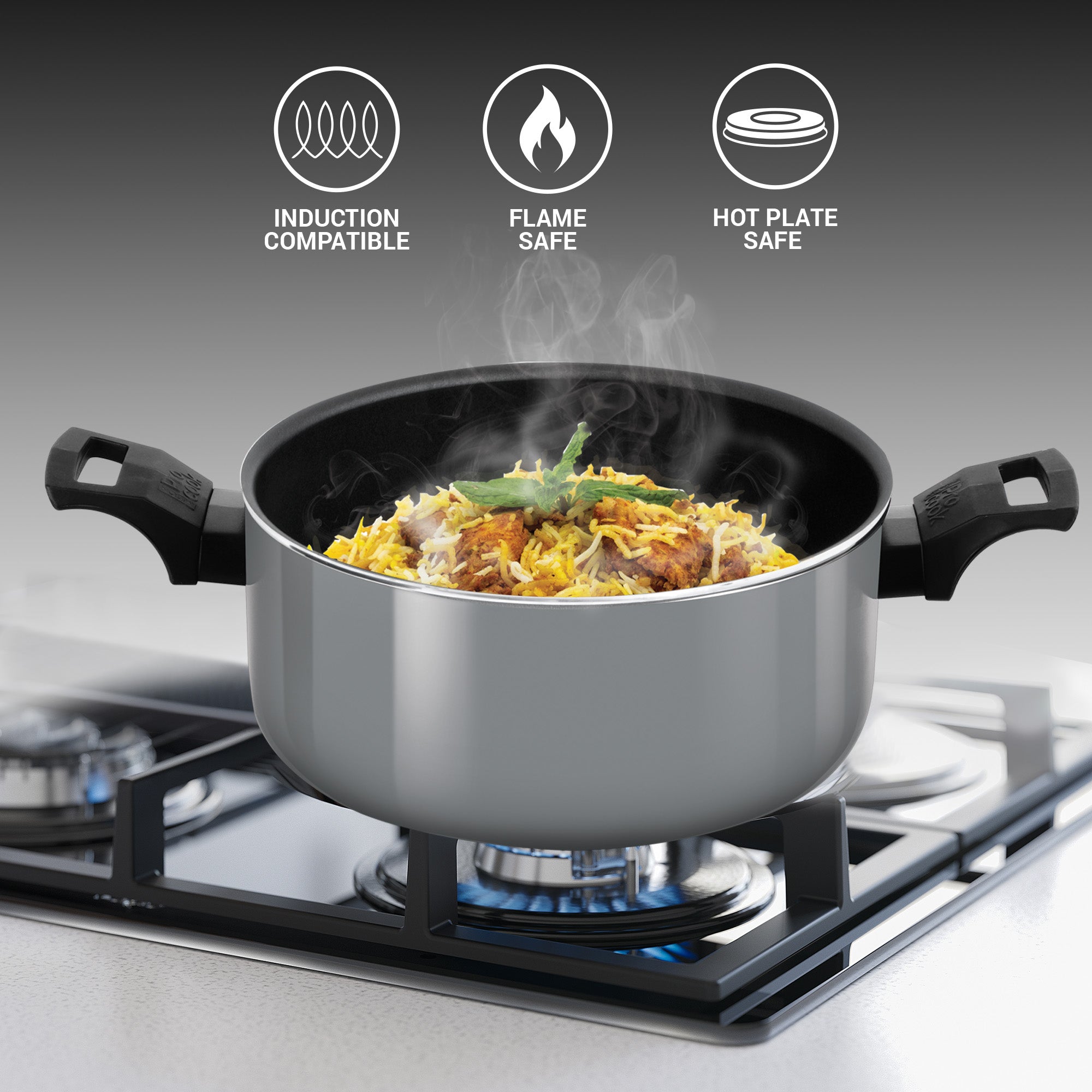 Buy Biryani Pot Blackpearl Induction