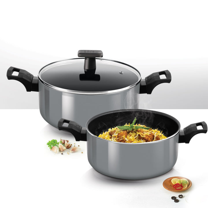 Milton ProCook Biryani Pot Blackpearl Induction