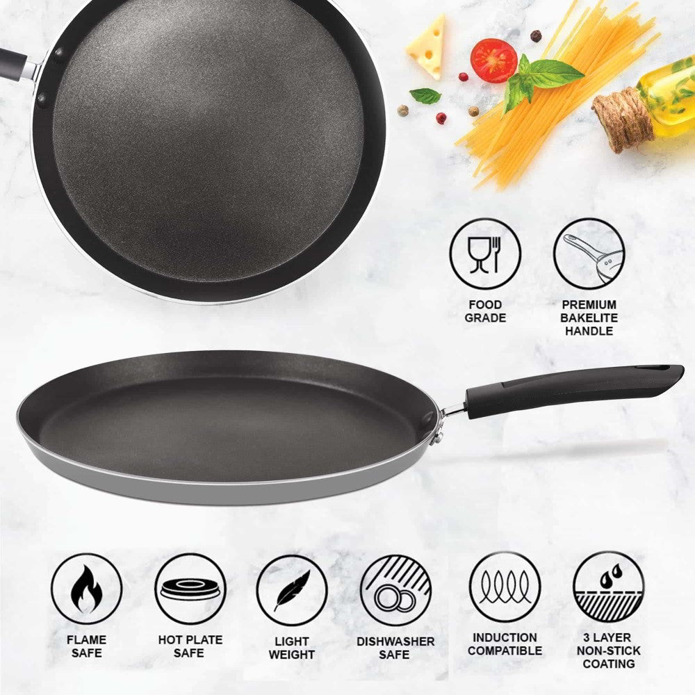 Omni Tawa Non-Stick Blackpearl Induction