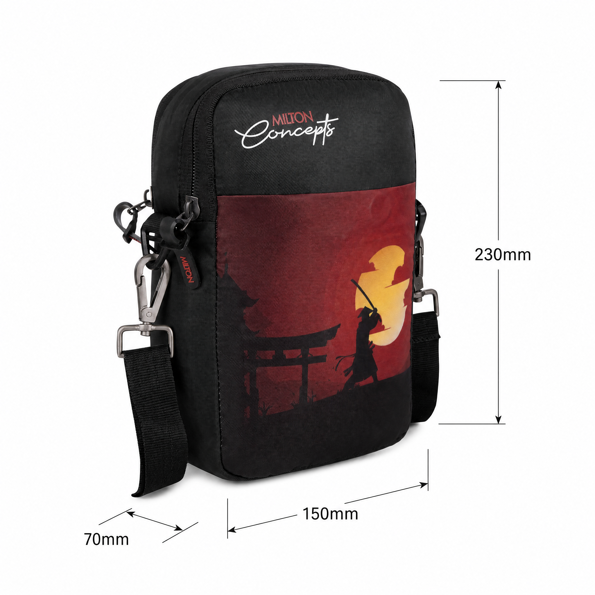 Milton Concepts Sling Bag - Samurai Black