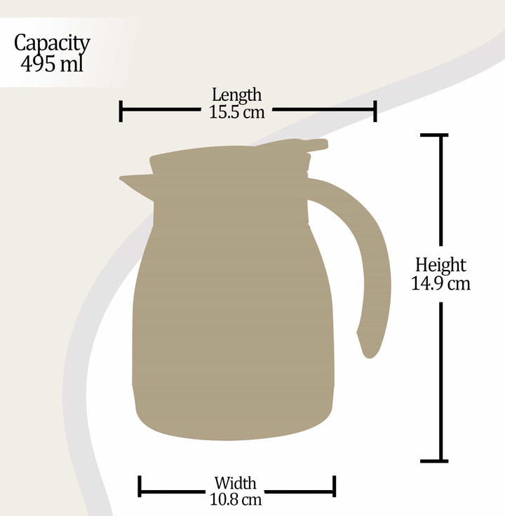 Bistro Thermosteel Insulated Carafe Size