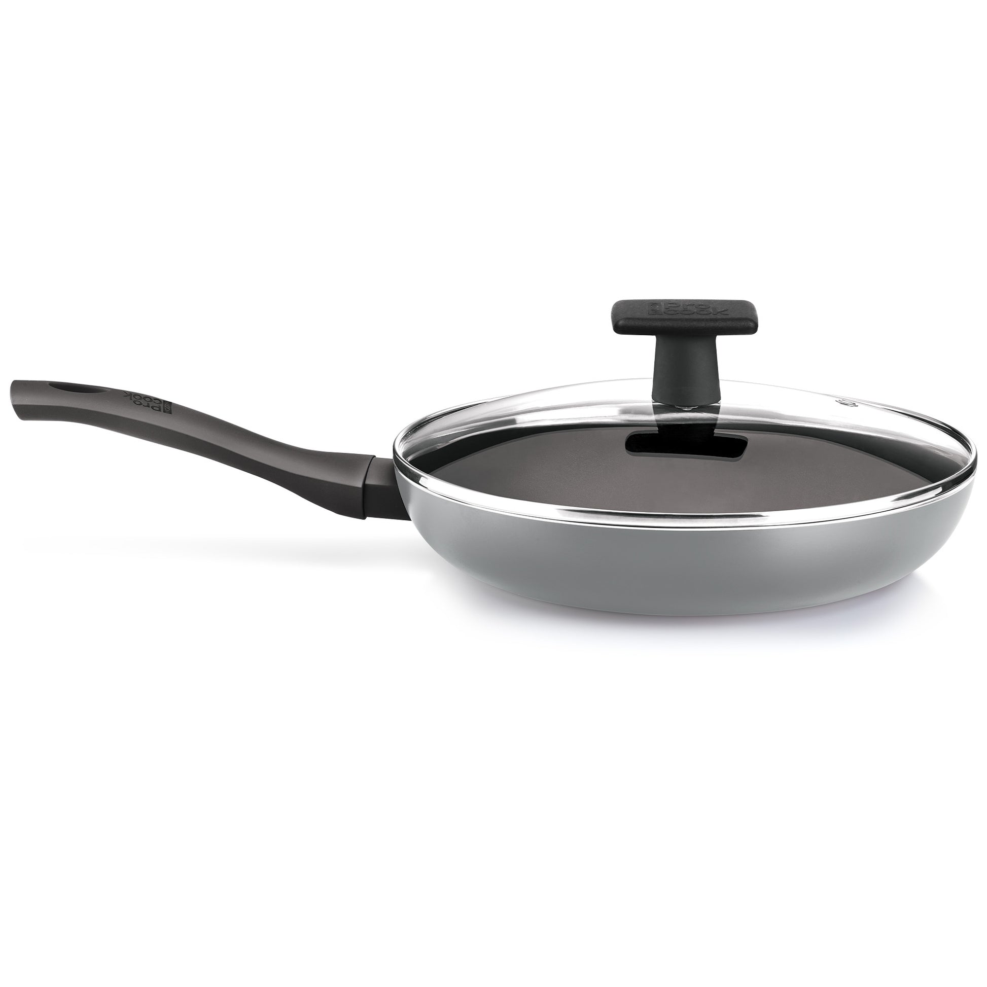 Buy Fry Pan With Lid-Blackpearl-Induction