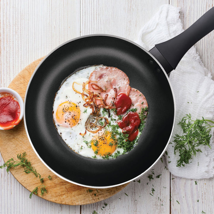 Fry Pan With Lid-Blackpearl-Induction (Milton Procook)