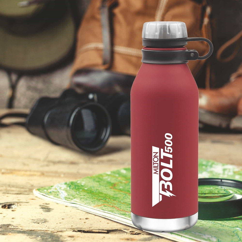 Bolt With Hook Thermosteel Water Bottle