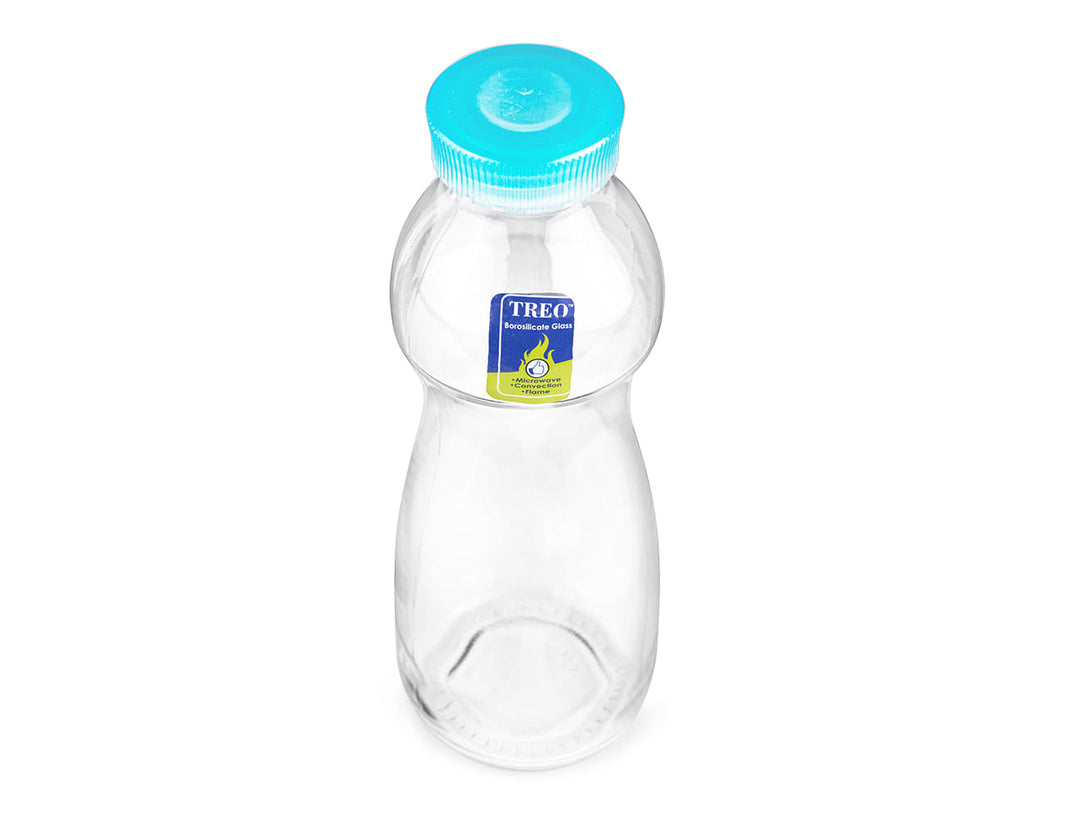 Borosilicate Eazy Grip Glass Bottle