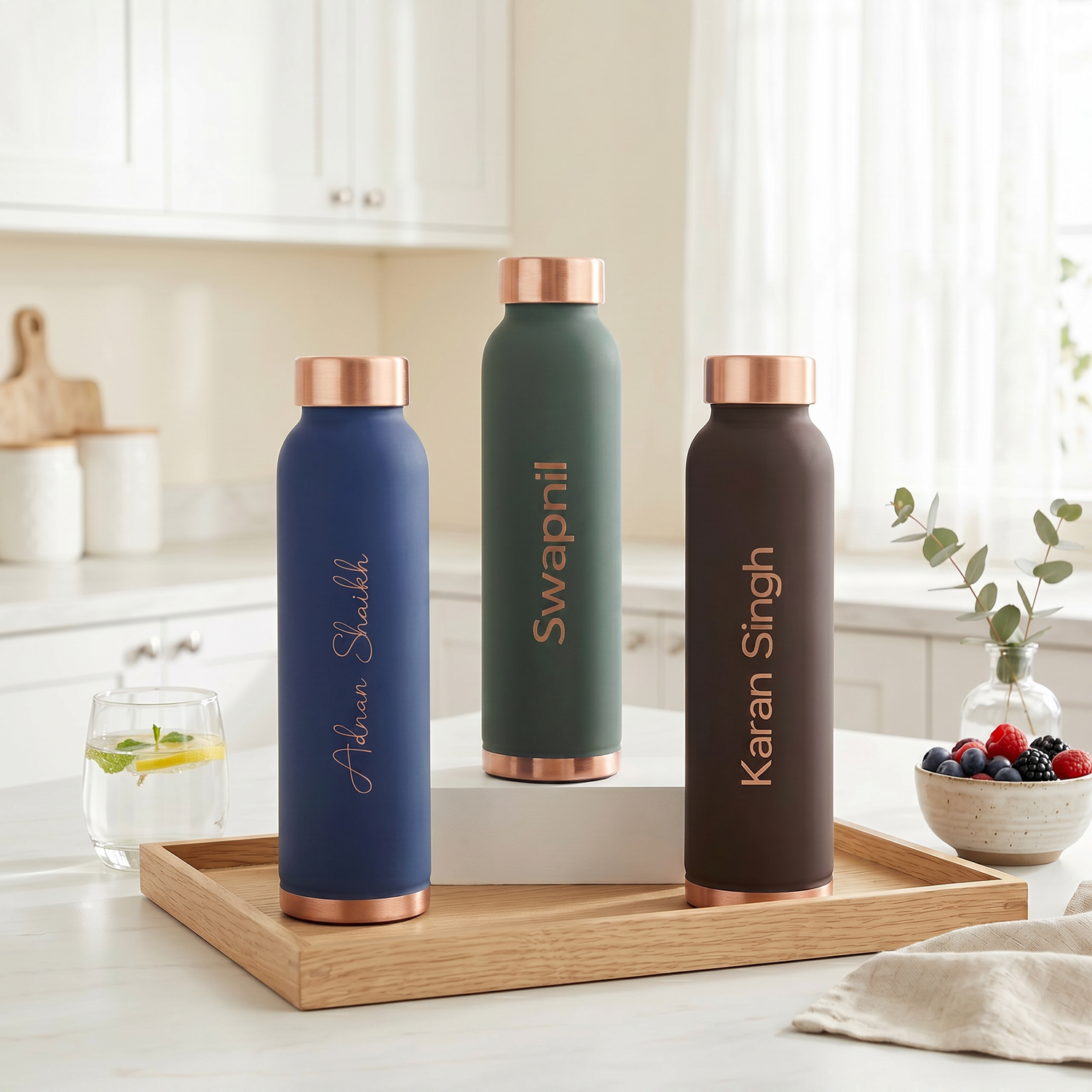 Personalized Copper Arogya Plus Bottle (Milton)