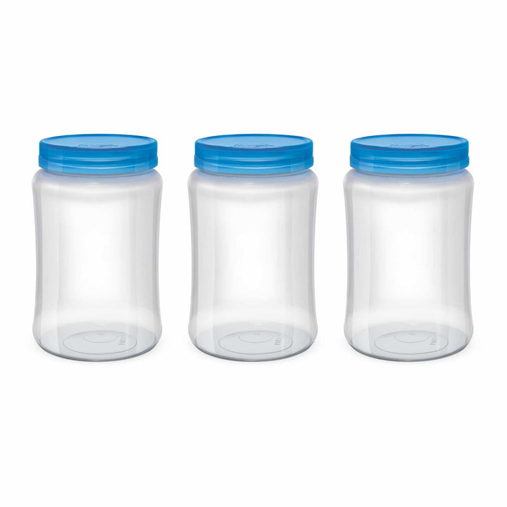 Crisp N Clear 300 -Round 3 Pcs Set Blue (Milton)