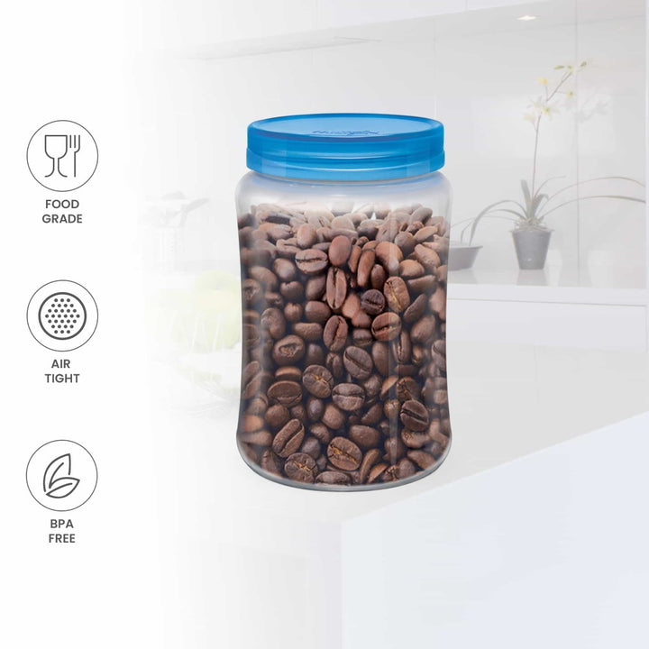 Crisp N Clear 300 -Round 3 Pcs Set Blue (Milton)