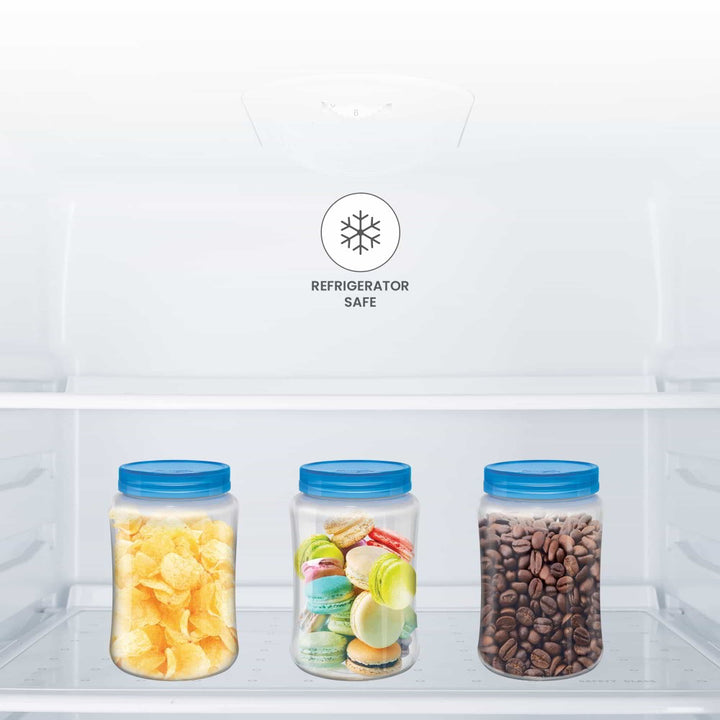 Crisp N Clear 300 -Round 3 Pcs Set Blue (Milton)