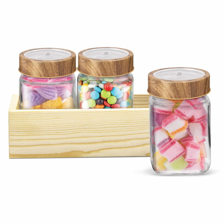 Cuwood Glass Jar Treo by Milton