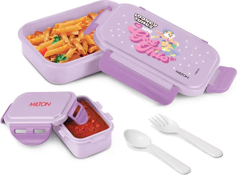 Candy Plastic Tiffin (Milton) - 520 ml / Purple