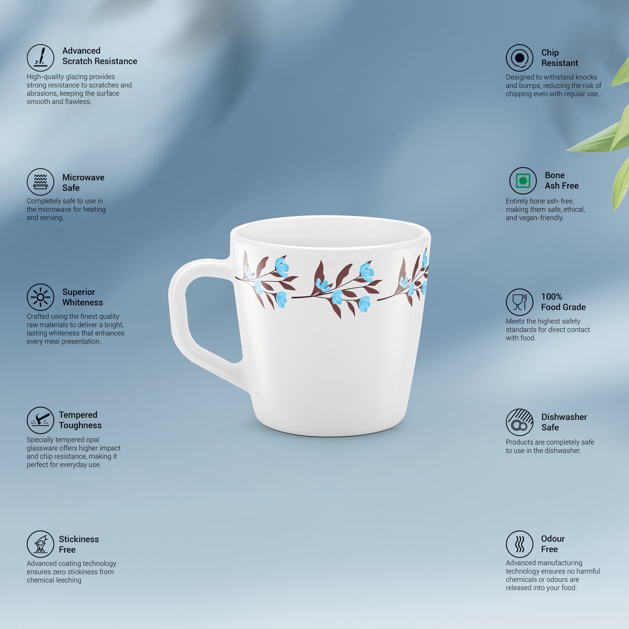 Carmine Cup Set - LAVELLE (Treo by Milton)