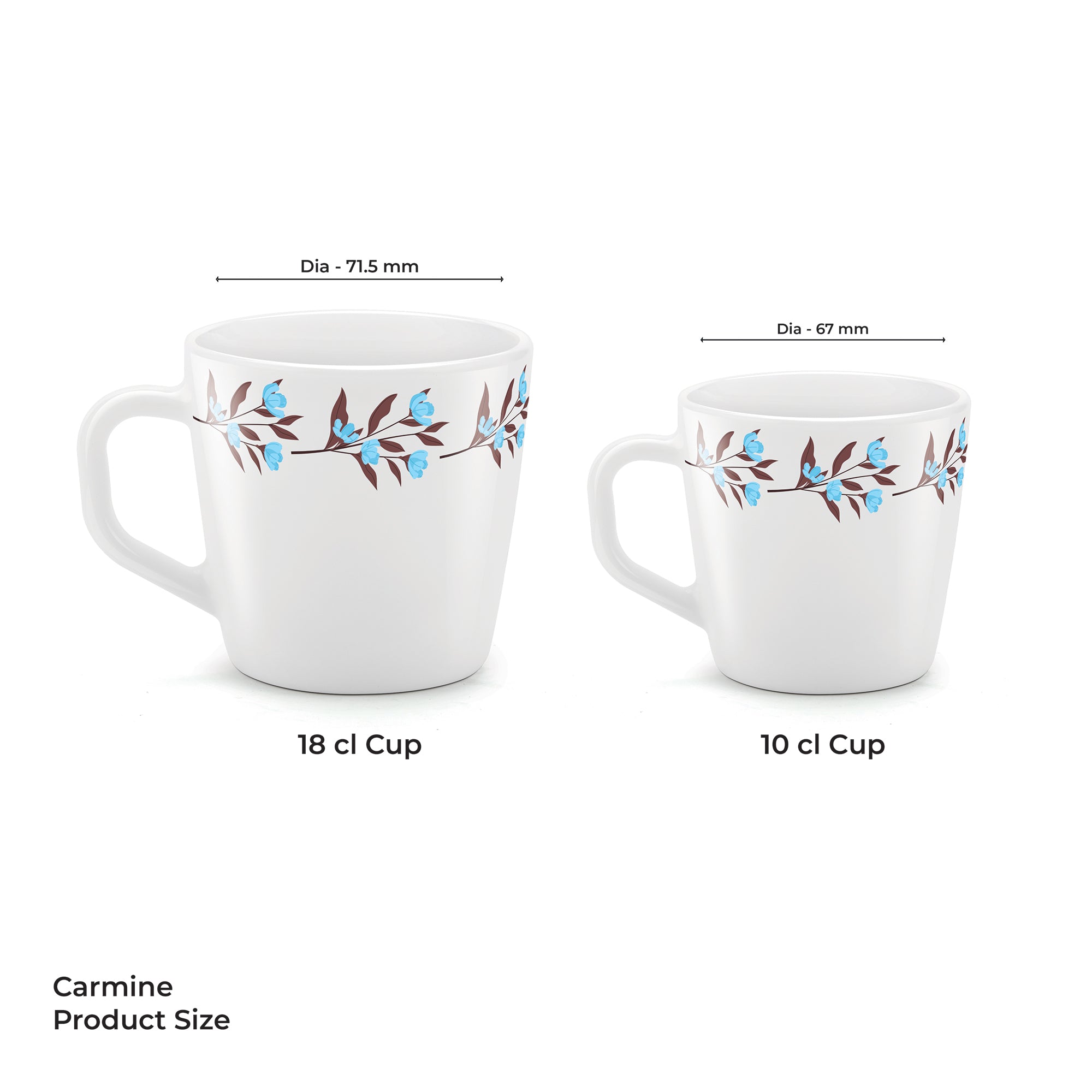 Carmine Cup Set - LAVELLE (Treo by Milton)