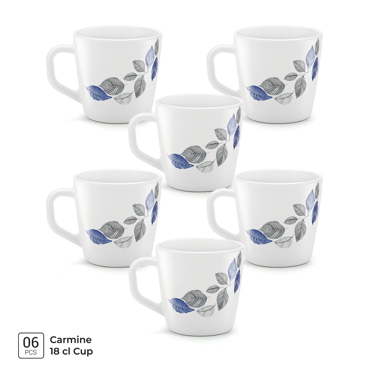 Carmine Cup Set - LUNIS (Treo by Milton) - 6 Pcs / 180 ml