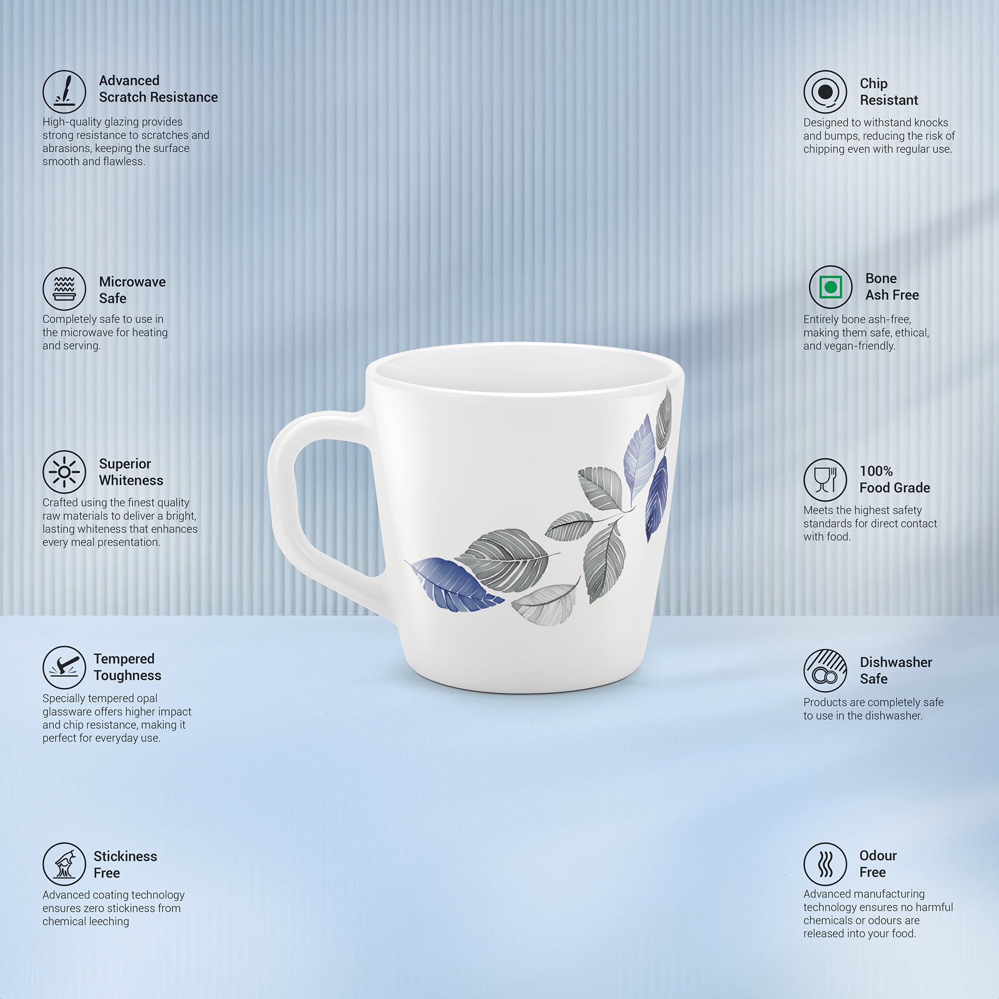 Carmine Cup Set - LUNIS (Treo by Milton)