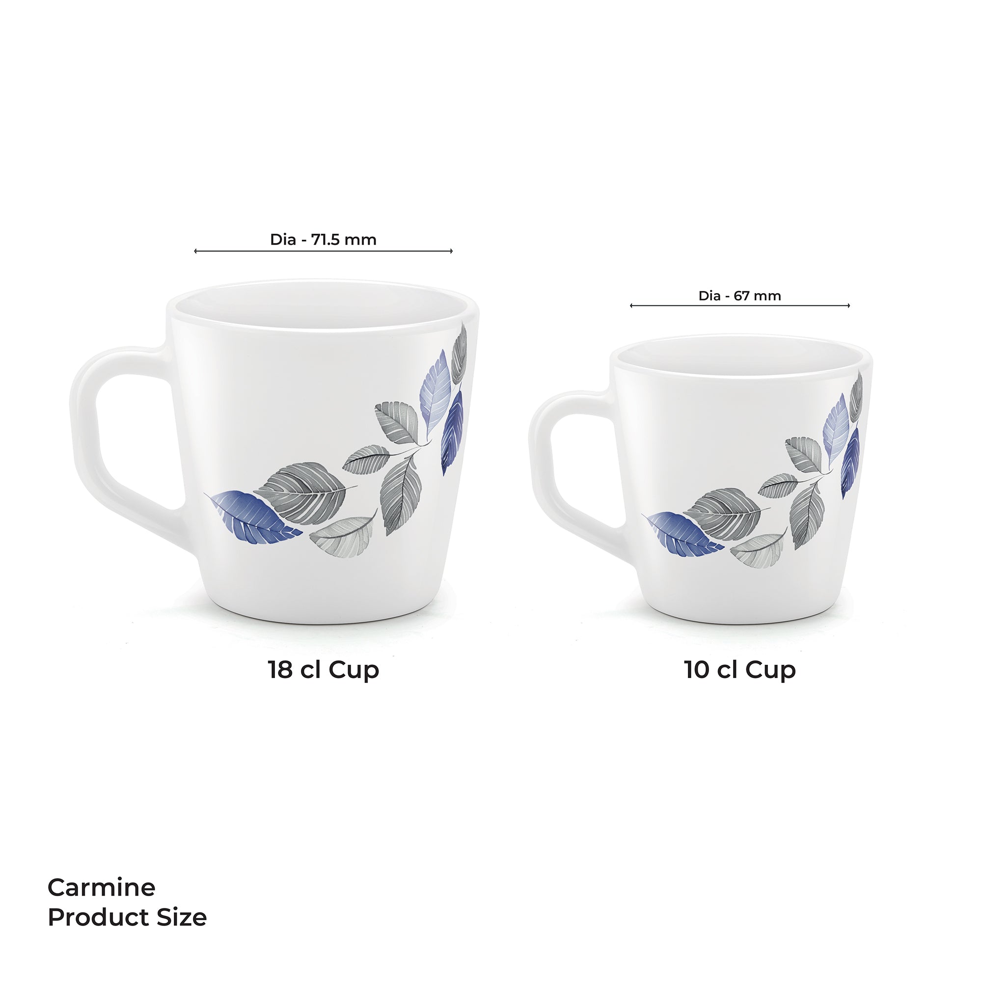 Carmine Cup Set - LUNIS (Treo by Milton)