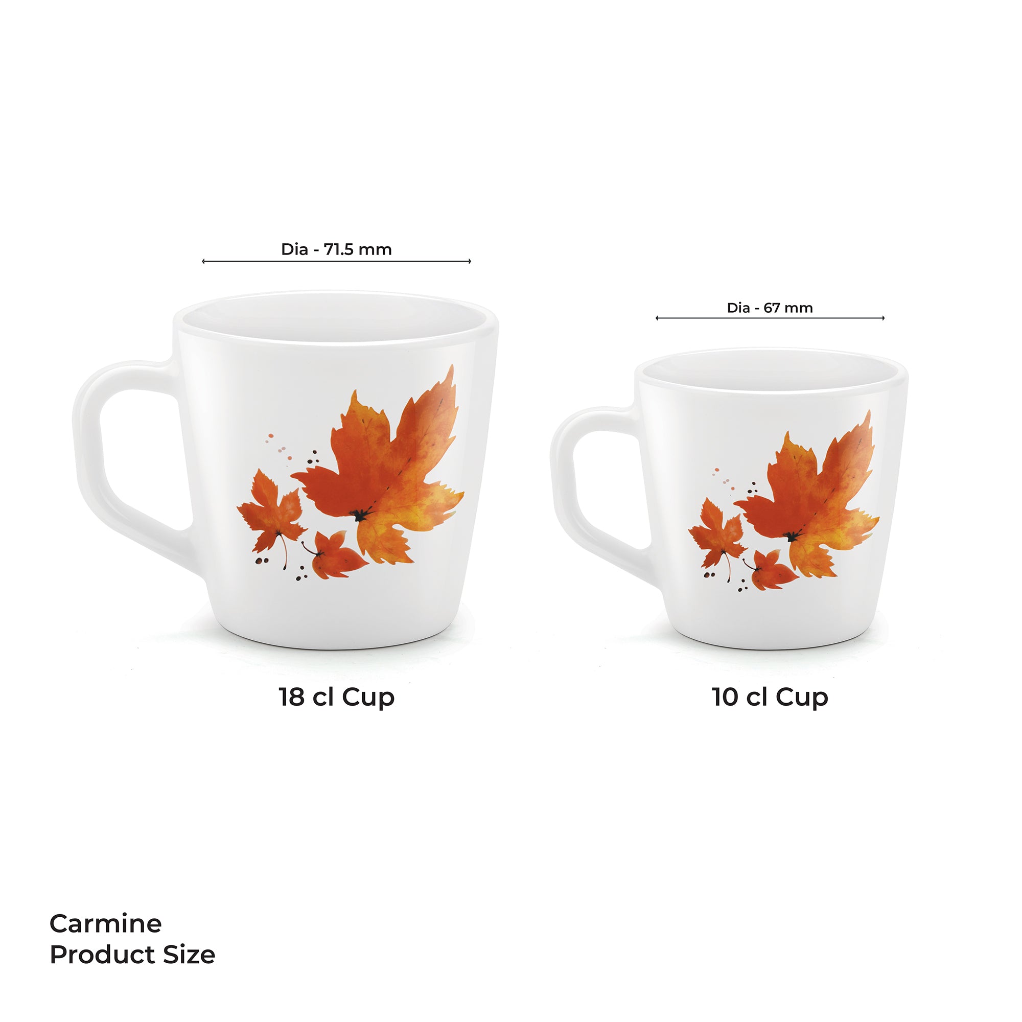 Carmine Cup Set - MAPELLE (Treo by Milton)